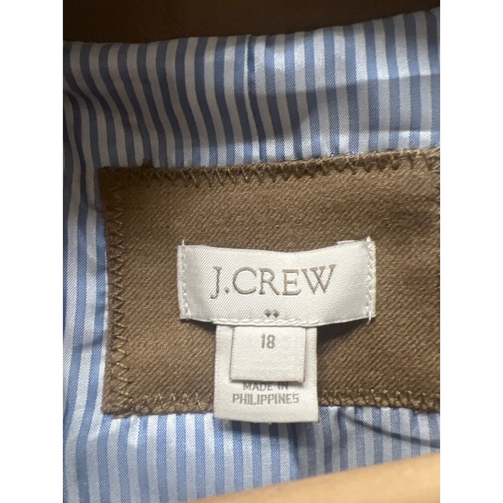J. Crew NWOT Tan Wool Blend Original Schoolboy Blazer - Picture 6 of 9